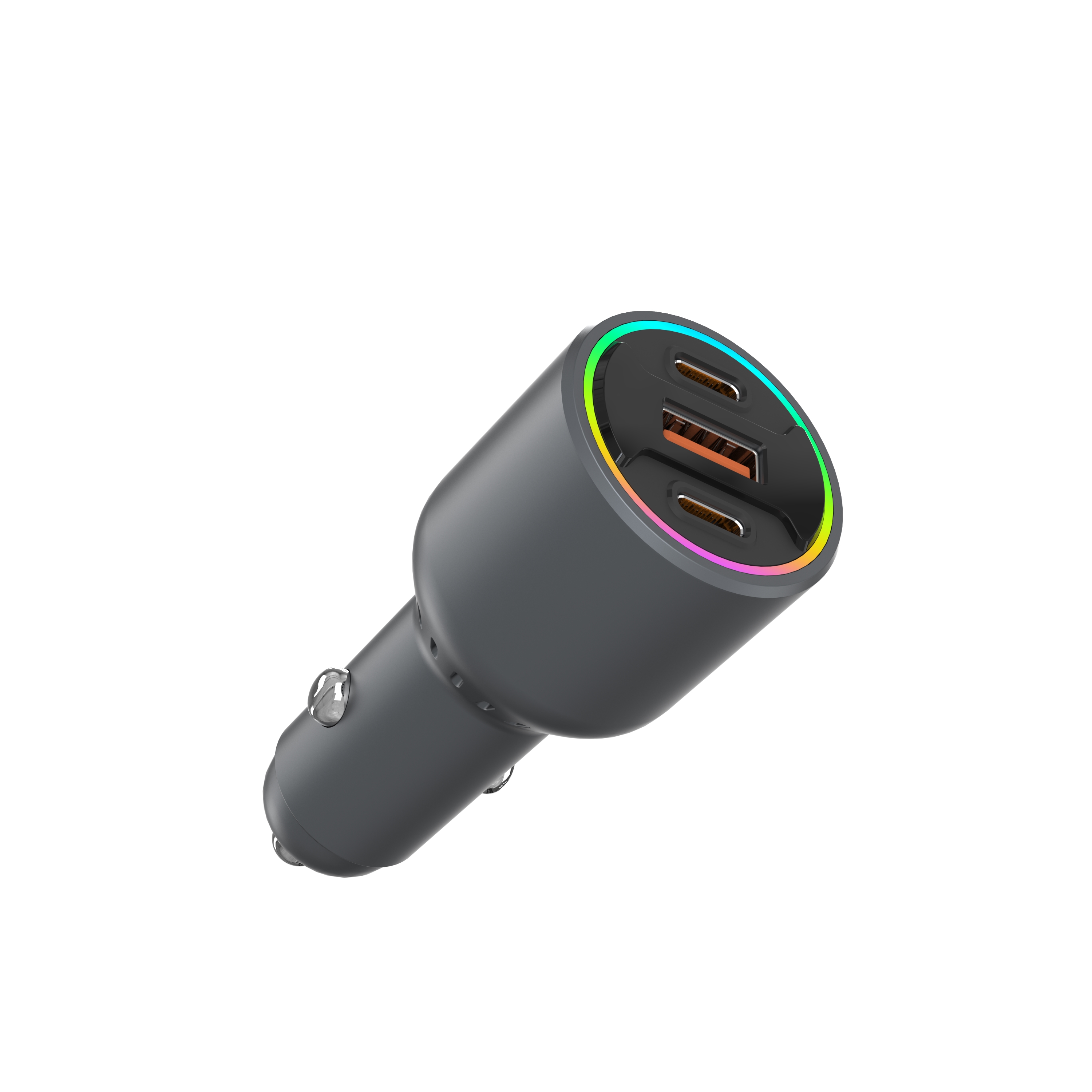 160W USB C Car Charger Fast Charging,HUNDA USB Car Lighter Splitter with 3 Ports PD 100W&PD 30W Fast Charger Car Charger