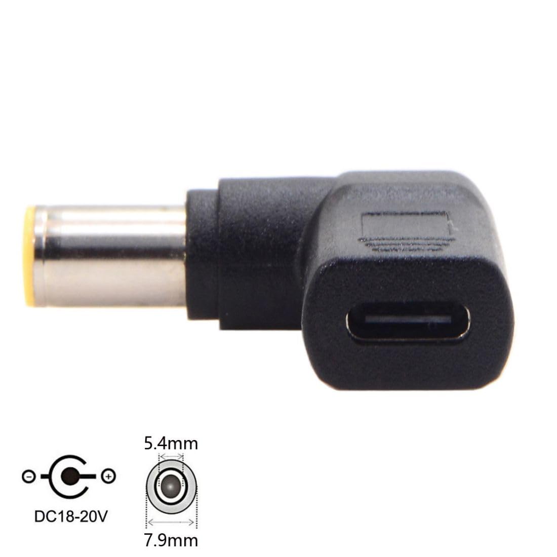 USB C to DC 7.9x5.5mm for lenovo PD 65W Emulator Trigger Converter Adapter Type-C Input to DC 20V Output