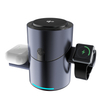 Rotatable wireless charging station, CubeTrick-X Qi2 15W Fast charging, 3-in-1 wireless charging station, for Apple Watch charger, for iPhone 15, 14, 13, 12 series, AirPods