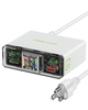 USB C Charger, 210W GAN Fast Laptop Charging Block with Display PD 100W USB-C can Serve as MacBook Pro/Air,iPhone pro max,iPad,Pixel,Samsung Galaxy,etc Charging Station