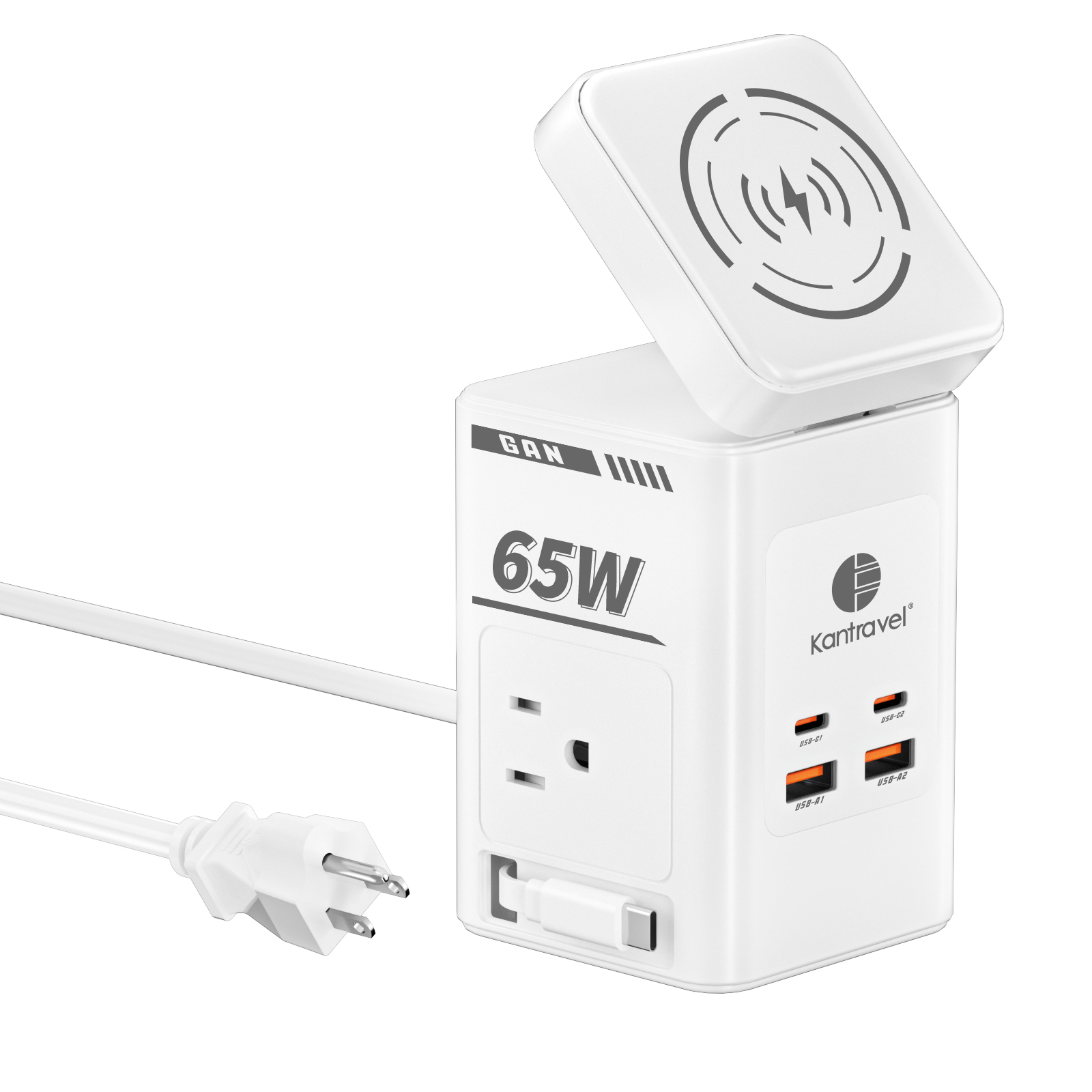 New Design Multifunctional Fast Wireless Charging 3 in 1 Foldable Magnetic Desktop Charging Station