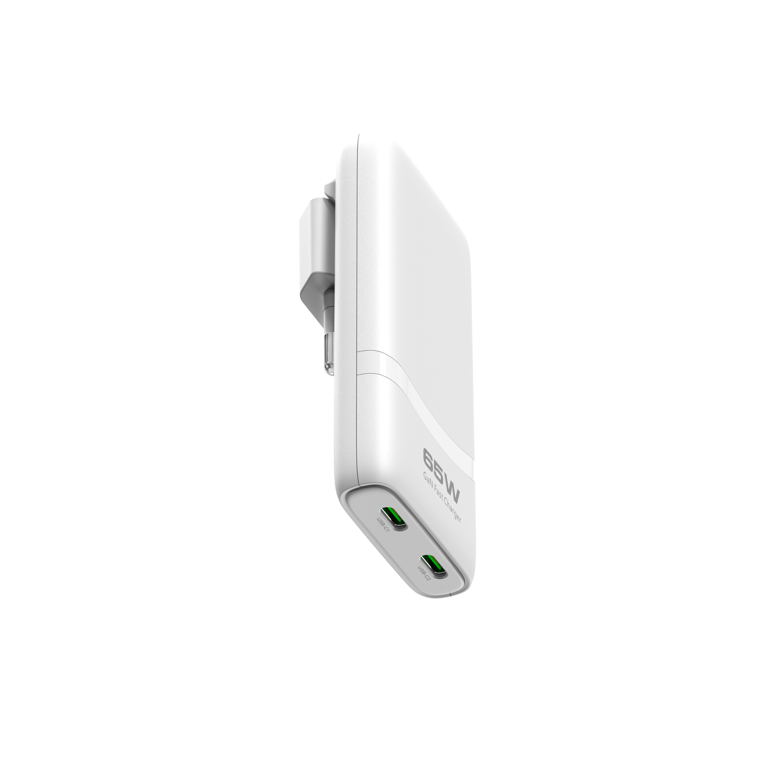 Original foldable design 65W Foldable European standard pins Ultra-Slim GaN charger
