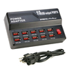 10-Port USB2.0 10A 50W Multi Charger Station with Switch 5V 1A 2.4A Output for Mobile Phones Convenient Travel Charger