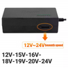 Padarsey Universal AC Power Adapter Charger 96W with 34 pcs Adapters 12V-24V Compatible for Notebook Acer Asus Toshiba Dell Lenovo IBM HP Compaq Samsung Sony Gateway Fujitsu Mobile Phone DVD LCD