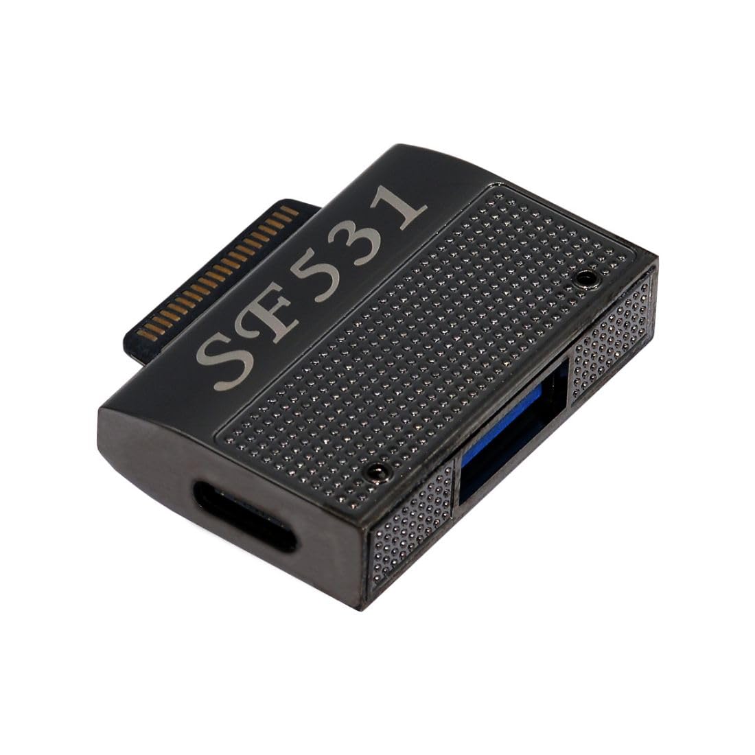 SF531 Surface Magnetic Adapter with USB 3.1 Type-A 5V & USB C 15V Data Charge Port for Surface Pro9 Pro8 Pro7 Pro6 Pro X Go Book