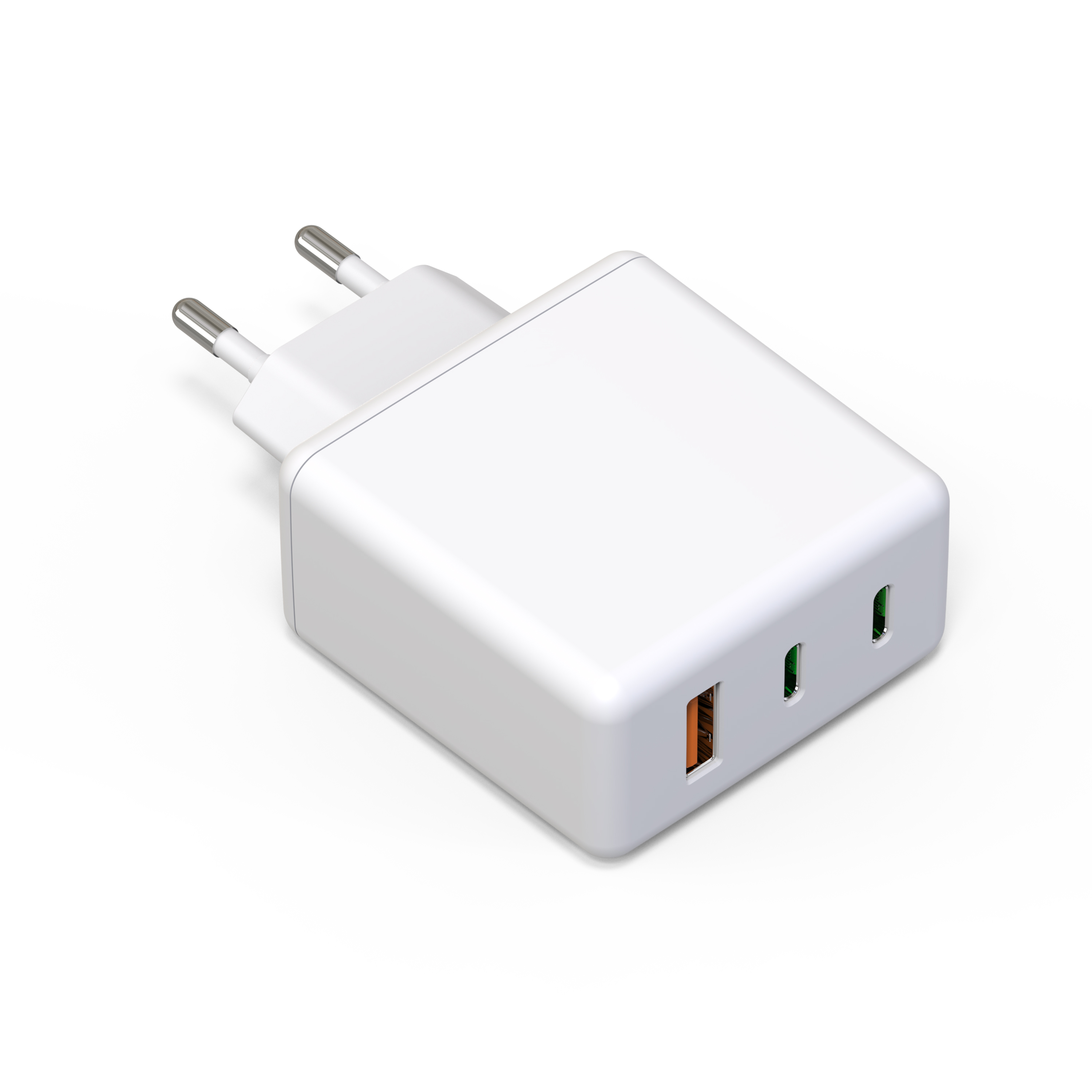 100W USB C Fast Charger Power Adapter，4-Port GaN Charger Compatible with MacBook Pro/Air, iPad Pro,Lenovo,HP,Dell,iPhone 15 Pro,iPhone 14,13,12,Galaxy S24 Ultra,Apple Watch and More, EGC49