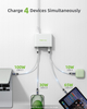 USB C Charger, 210W GAN Fast Laptop Charging Block with Display PD 100W USB-C can Serve as MacBook Pro/Air,iPhone pro max,iPad,Pixel,Samsung Galaxy,etc Charging Station