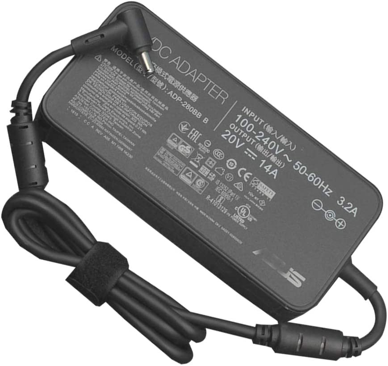 280W 14A 20V ADP-280EB B AC Charger for Asus ROG Strix G15 G17 G513R G513Q G713R G713Q Scar 15 17 G532L G533Z G732L G733Z Hero Scar III G731G G531G G703G Gaming Laptop Power Supply Adapter Cord