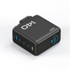 160W 3-Port Compact USB C GaN Charger Block, Smart Display and Touch Control, 140W Max Charging via Any Single Port, for MacBook, Laptop, iPhone 17/16/15 Series, iPad, and More