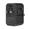 PD70W GAN International Plug Universal Travel Adapter Fast Charger Mobile Phone with Type C Retractable Cable
