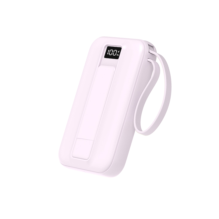 Super Fast Charger Power Banks 10000mAh Built in Double-Cable PowerBank With LED Display Custom LOGO New Products 2025