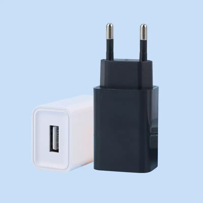 5V2A USB Charger Block for Wall Outlet 5W Power Adapter Plug for Cell Phones, Tablets, Earphones, Power Banks, Smart Wearables, Toys and More Electronic Gadgets