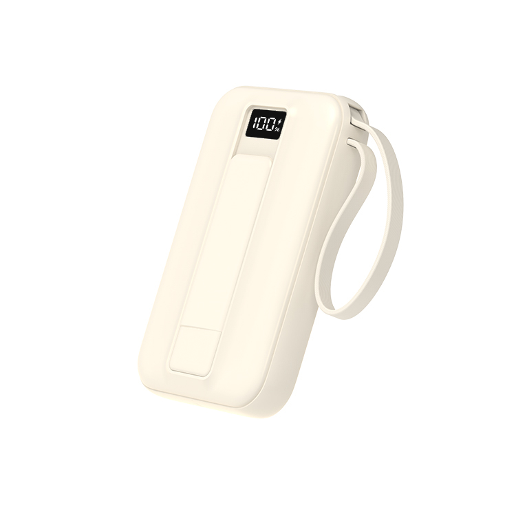 Super Fast Charger Power Banks 10000mAh Built in Double-Cable PowerBank With LED Display Custom LOGO New Products 2025