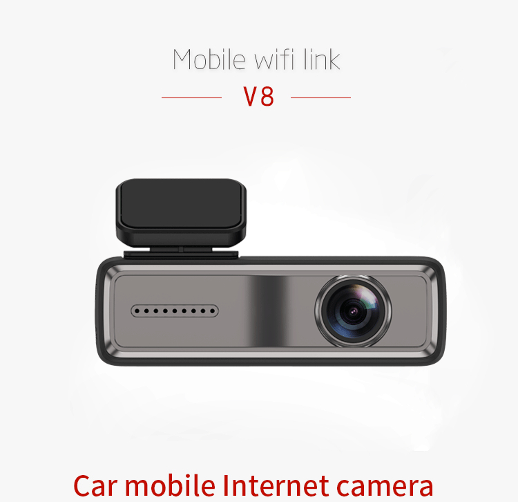 V8 Car Dash Camera Front And Rear Car DVR Dash Camera 1080P Video Recorder Loop Recording Dash Cam Camera