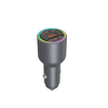 160W USB C Car Charger Fast Charging,HUNDA USB Car Lighter Splitter with 3 Ports PD 100W&PD 30W Fast Charger Car Charger