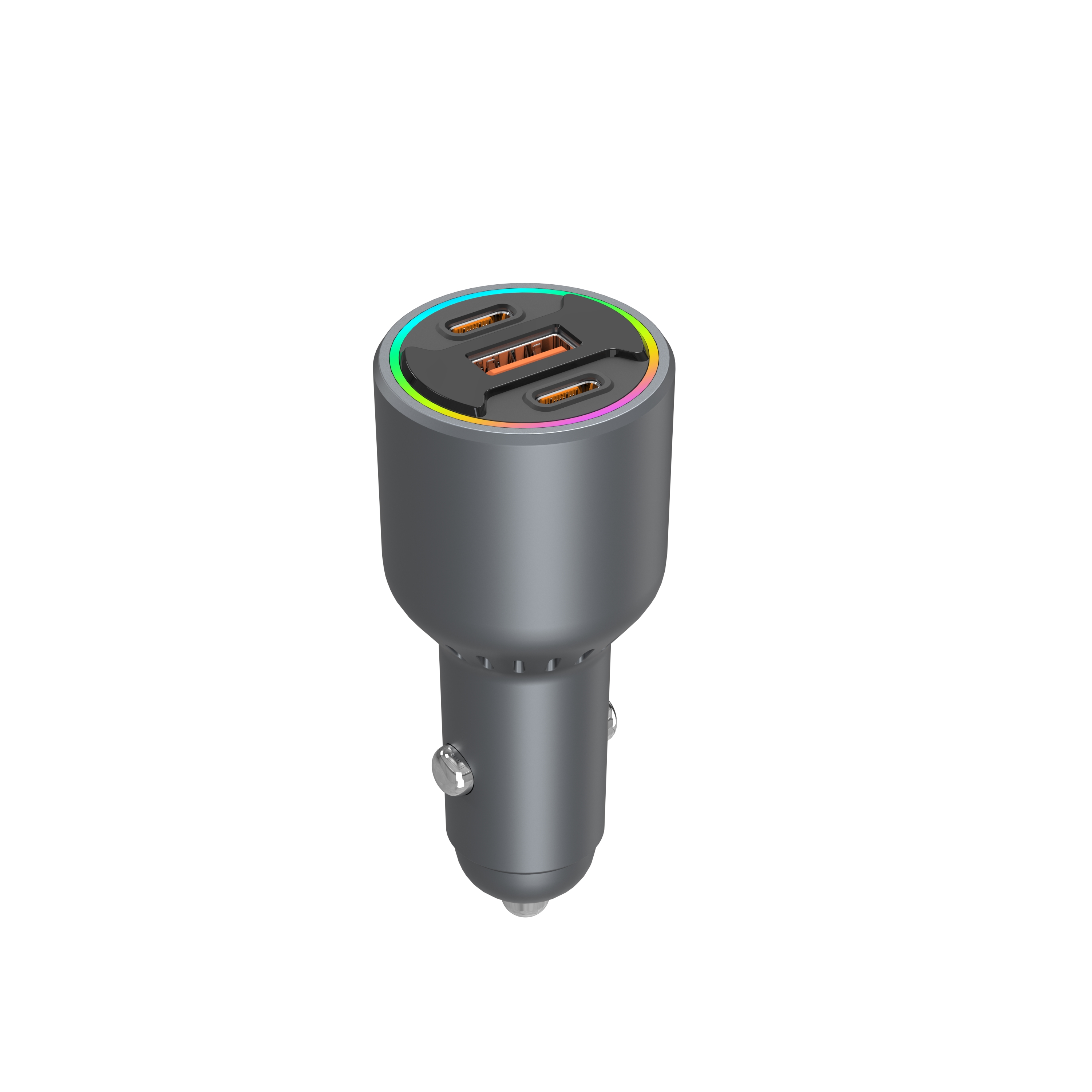 160W USB C Car Charger Fast Charging,HUNDA USB Car Lighter Splitter with 3 Ports PD 100W&PD 30W Fast Charger Car Charger