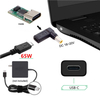 USB C to DC 7.9x5.5mm for lenovo PD 65W Emulator Trigger Converter Adapter Type-C Input to DC 20V Output