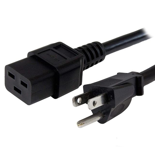 10A 1.5M/1.8M India C13 Plug AC Power Cord for Home Appliance Laptop Computer IP65 Rated 100% Pure Copper Conductor
