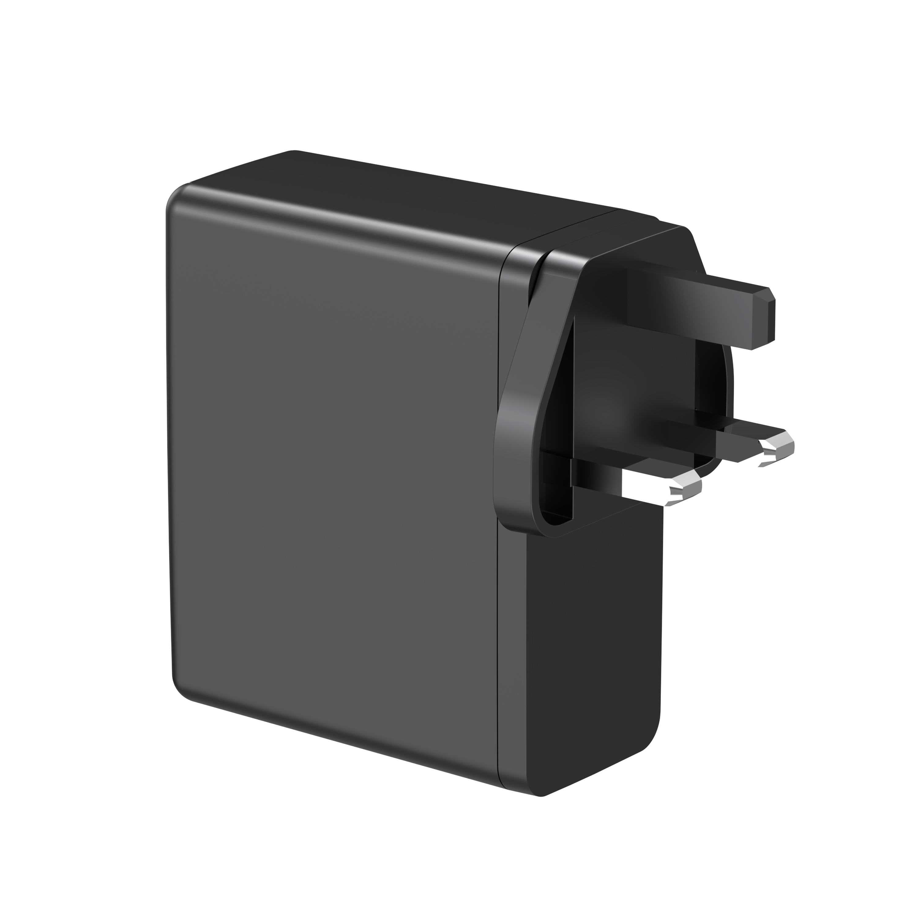140W USB C Charger, PD3.1 PPS 3-Port Fast GaN III USB C Charger Block Compact and Foldable Plug, Charging Blocks for MacBook Air Pro Galaxy S20-S24 Dell XPS Pixelbook Series