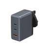 100W USB C Fast Charger Power Adapter，4-Port GaN Charger Compatible with MacBook Pro/Air, iPad Pro,Lenovo,HP,Dell,iPhone 15 Pro,iPhone 14,13,12,Galaxy S24 Ultra,Apple Watch and More, EGC49