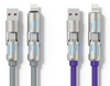 Customize Various Data Cables 240W Data Cable Spring Wire Magnetic Attraction Wire