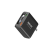 65W Retractable USB C Charger, Retractable Charger with Type C Cable and QC18W PD30W Port, PD PPS Fast Charging Block with Foldable Plug for iPhone 16 15 14 13 12 11, Galaxy, LG, Pixel, Pad, Tablet