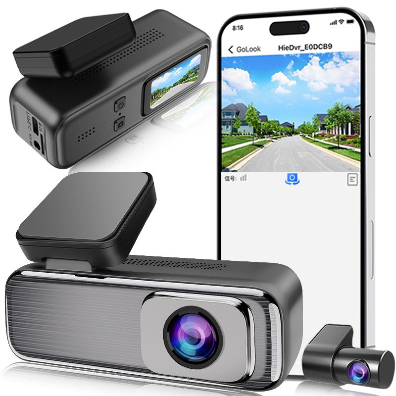 2K Single Lens Car Dashcam with Park Mode Night Vision IPS Screen Mini Video Recorder 1-Year Warranty Black Box Car Camera