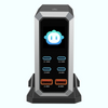 240W TFT Display 4C2A GaN Desktop Charger USB Type C PD3.1 3.0 PPS US EU AU UK KC JP Plug Portable PD Adapter for Macbook