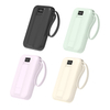 Super Fast Charger Power Banks 10000mAh Built in Double-Cable PowerBank With LED Display Custom LOGO New Products 2025