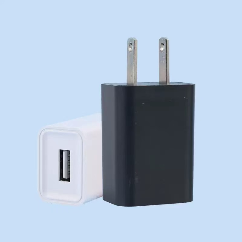 5V2A USB Charger Block for Wall Outlet 5W Power Adapter Plug for Cell Phones, Tablets, Earphones, Power Banks, Smart Wearables, Toys and More Electronic Gadgets