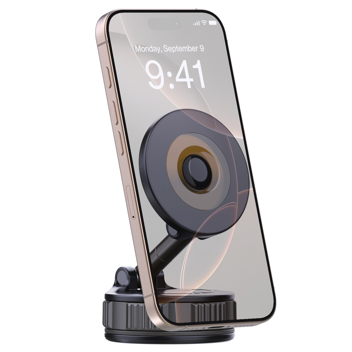 Phone Holder 360 Adjustable Suction Phone Mount Vacuum Suction Car Magnet Phone Holder Stand for Car Home Desk Gym