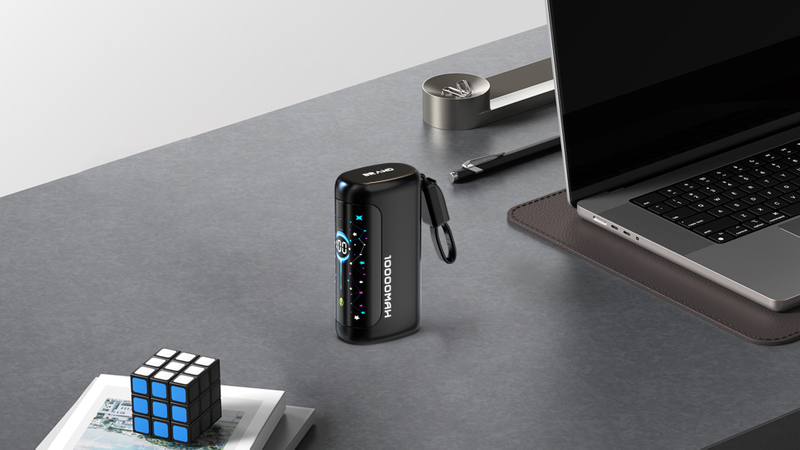 Original Factory Fast Charging Capsule Power Bank Portable 10000mAh Power Bank With LED Digital Display