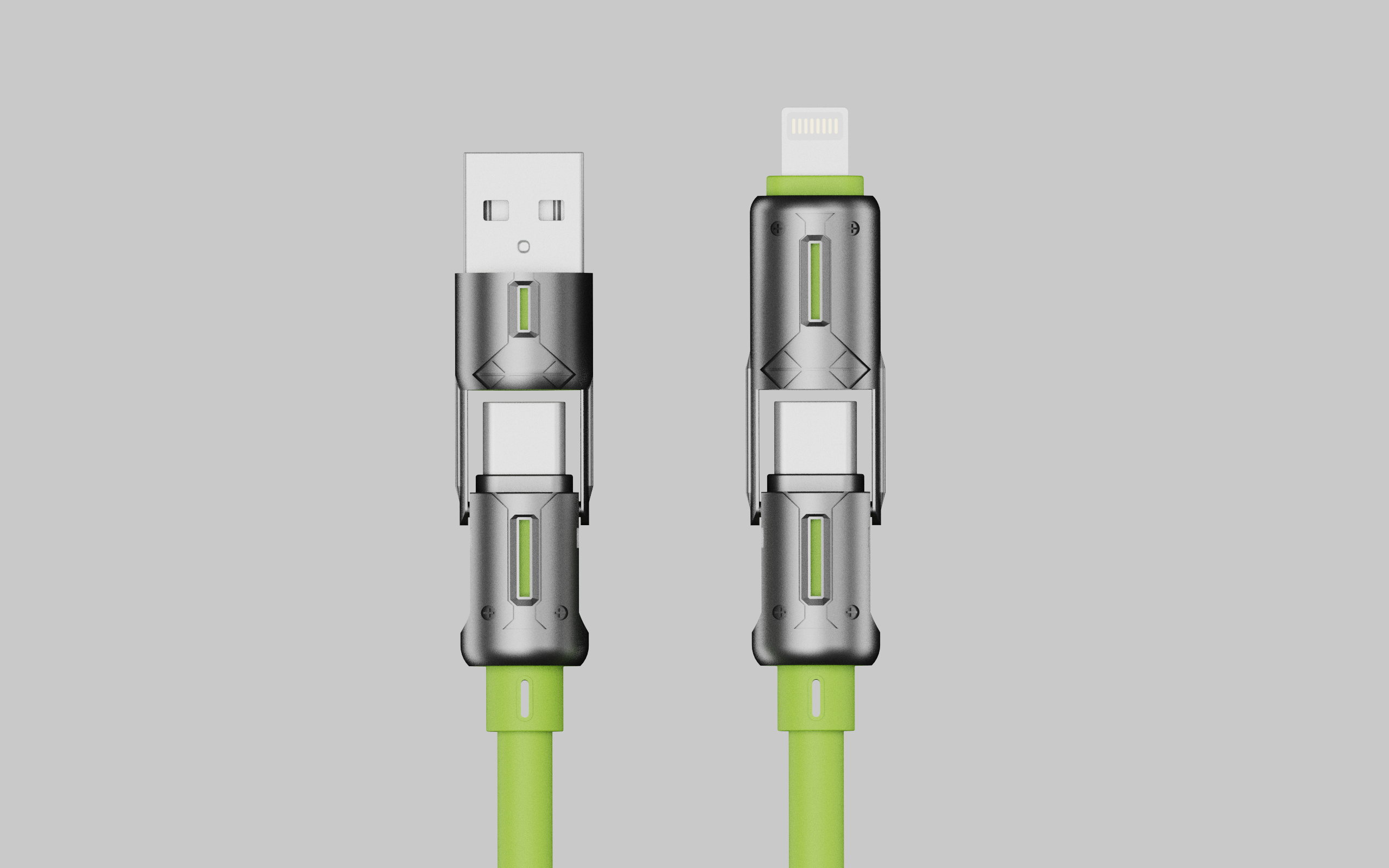 Customize Various Data Cables 240W Data Cable Spring Wire Magnetic Attraction Wire