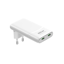 Original foldable design 65W Foldable European standard pins Ultra-Slim GaN charger