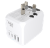 Universal Travel Adapters VeSmart International Plug Adaptor 5 Port USB C 35W Worldwide Power Adapter for US to Europe UK AUs