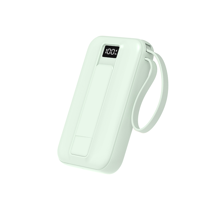 Super Fast Charger Power Banks 10000mAh Built in Double-Cable PowerBank With LED Display Custom LOGO New Products 2025