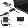 USB C to DC19.5V 7.4x5.0mm for dell PD 65W Emulator Trigger Converter Adapter