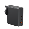 140W USB C Charger, PD3.1 PPS 3-Port Fast GaN III USB C Charger Block Compact and Foldable Plug, Charging Blocks for MacBook Air Pro Galaxy S20-S24 Dell XPS Pixelbook Series