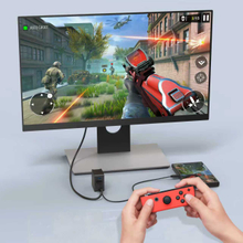 65W Portable Switch Dock Charger for Nintendo Switch, Compatible with OLED/Steam Deck/ROG Ally/Samsung Dex/iPad/MacBook, 4K 60Hz USB C TV Docking Station, with Charging and HDMI Output