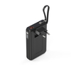  4 in 1 Qi Power Bank 2-Pack with AC Plug 10000mAh with USB-C PD 3.0 20W, USB-A QC3.0 18W Fast Charging, 15W Wireless Charger, Compatible with Apple, Android, and Other Qi Enabled Devices