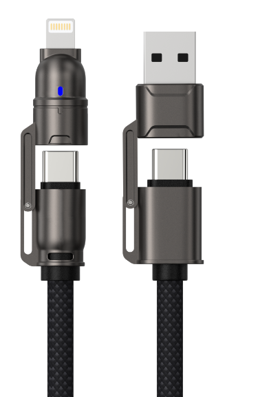 Customize Various Data Cables 240W Data Cable Spring Wire Magnetic Attraction Wire