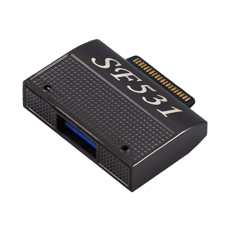 SF531 Surface Magnetic Adapter with USB 3.1 Type-A 5V & USB C 15V Data Charge Port for Surface Pro9 Pro8 Pro7 Pro6 Pro X Go Book