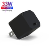 33W One-Port GaN USB-C Wall Charger with Power Delivery PD for Tablets & Phones (iPhone 16/15/14/13/12/11/X, iPad, Samsung, and More), PPS, 