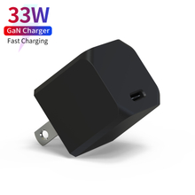 33W One-Port GaN USB-C Wall Charger with Power Delivery PD for Tablets & Phones (iPhone 16/15/14/13/12/11/X, iPad, Samsung, and More), PPS, 