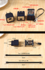 Magnetic Power Bank Adapters PD 20W 5200mAh Fast Charger 4 in 1 Detachable for Watch for Phone EU US Portable Charger