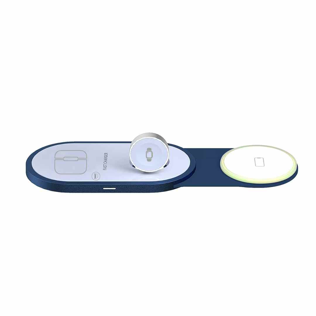 Best Selling Products 2025 Foldable 3 - in - 1 Wireless Charger That Fits Your Every Adventure