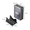 320W USB C Fast Charger Block, 8 Port USB Charging Station, GaN Ⅲ Pro 100W PD PPS Port Fast Charging Station Hub, Laptop Wall Charger Compatible with MacBook/iPhone 16/iPad/Galaxy S23/22 et