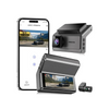 Hot Sale Dual Lens 2.4G WIFI Car Cameras Blackbox DVR Front 4K Back 1K 3.16 Inch IPS Screen Recorder Dashcam External GPS Module