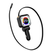 Car bluetooth Transmitter Car Charger 30W/RGB Color Light Ring/Retractable Type-c Cable 45W With bluetooth
