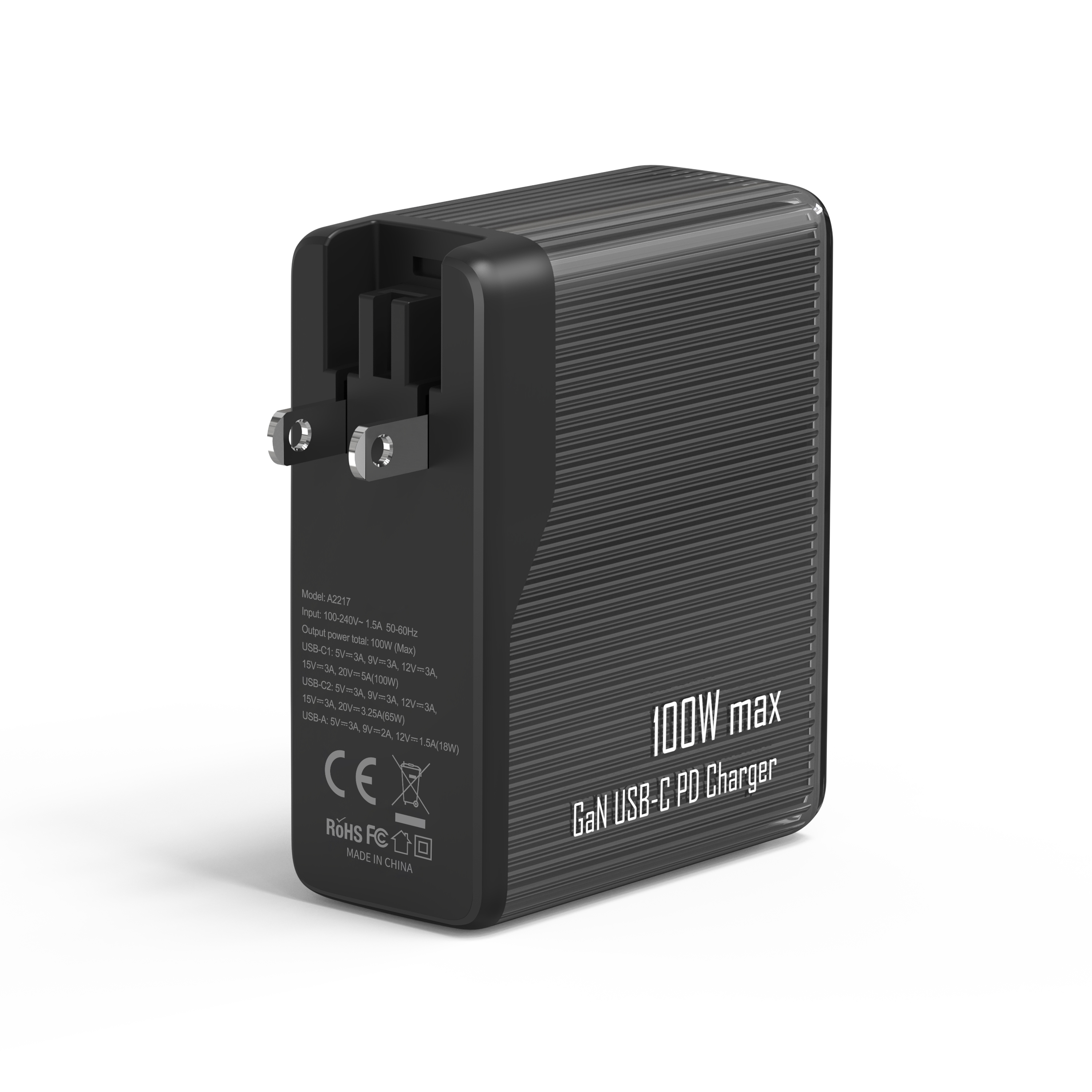 universal travel dc laptop new mobile phone portable charger multi port usb multi adapter 4 in 1 gan charger uk 100w charger
